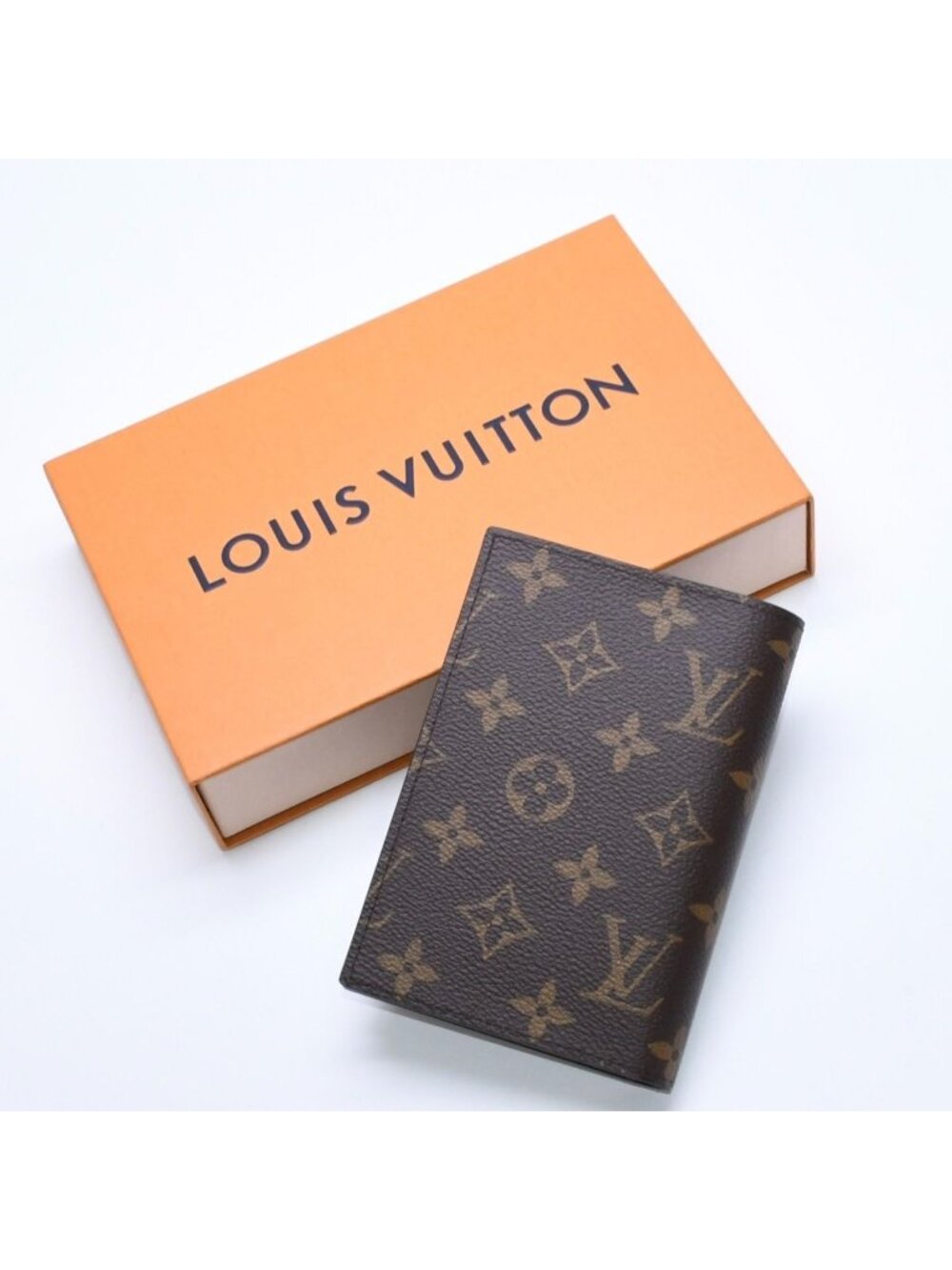 Louis Vuitton Passport Case Couverture NM Monogram Canvas Brown Passcase